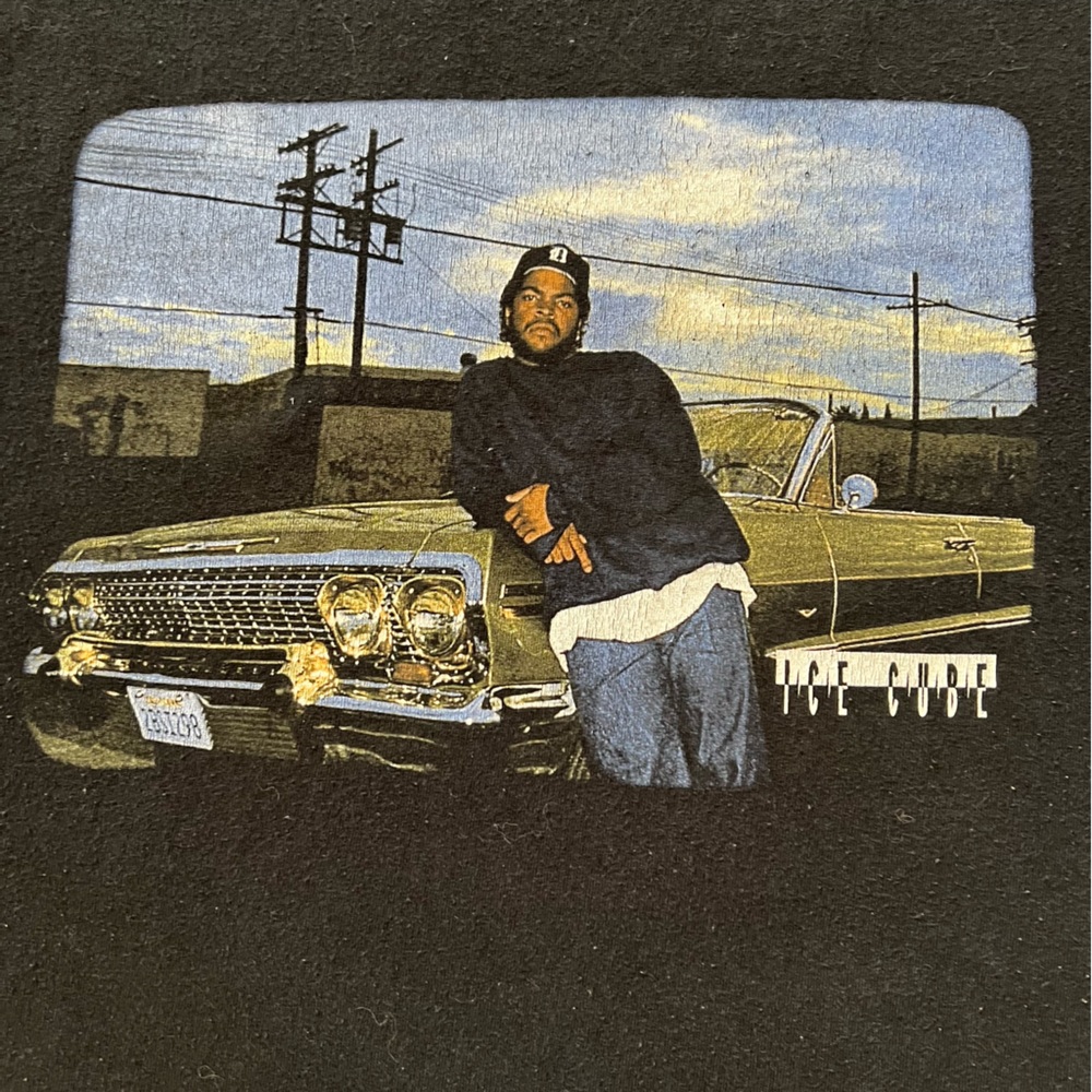 Ice Cube t-shirt with ‘64 Impala. Official merchandise. Size XL - Picture 3 of 8